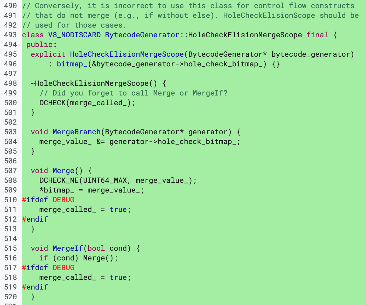 HoleCheckElisionMergeScope 补充 MergeBranch